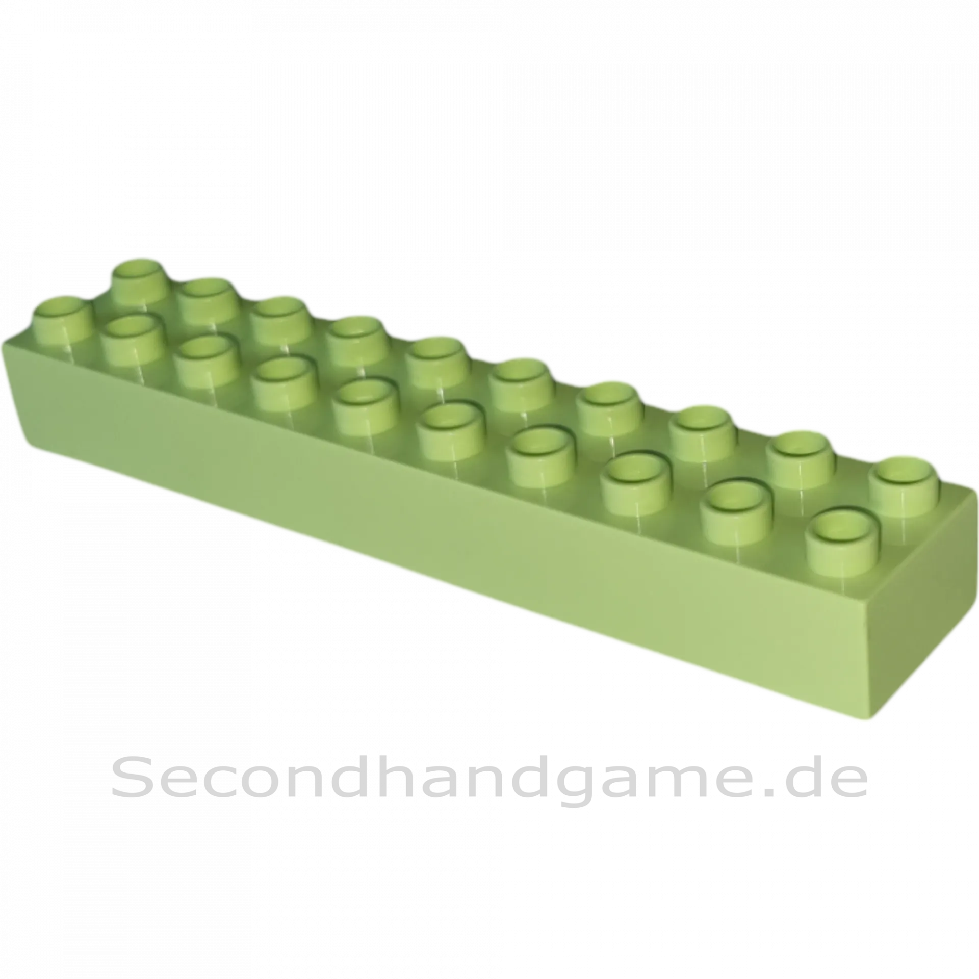 Lego Duplo 2x10 Stein 2291 Hellgrün