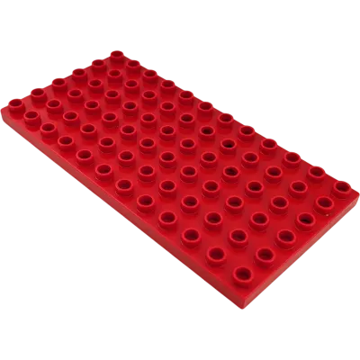 Lego Duplo Platte 8x16 Rot Groß 61310