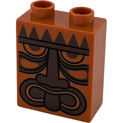 Lego Duplo 4066 Braun mit Tribal Maske
