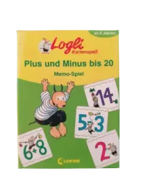 Loewe Logli Kartenspaß Plus und Minus bis 20