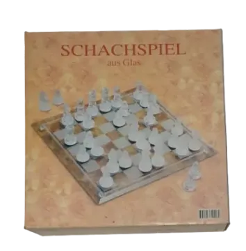 Schach Glas