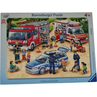 Ravensburger Rahmenpuzzle Spannende Berufe 30 Teile 061440