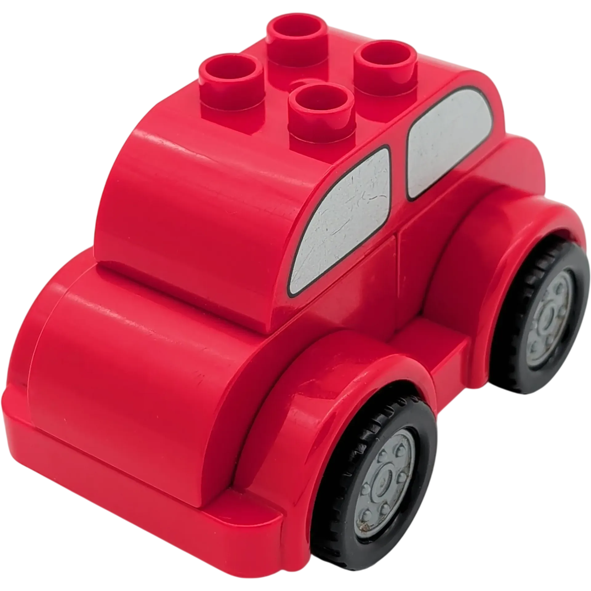 Lego Duplo Fahrzeug Auto 4-teilig Rot
