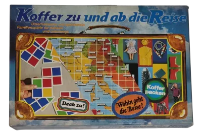 Ravensburger Koffer zu und ab die Reise