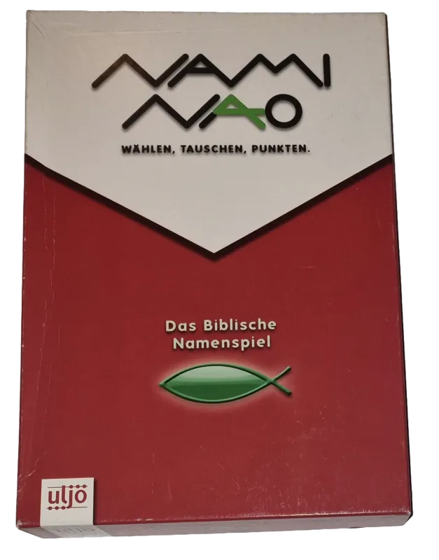 Uljö Nami Nao Das Biblische Namenspiel