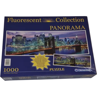 Clementoni Fluorescent Collection Puzzle 1000 Teile 989645 New York
