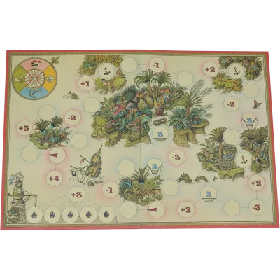 Innovakids Piratenspiel Spielplan Spielbrett