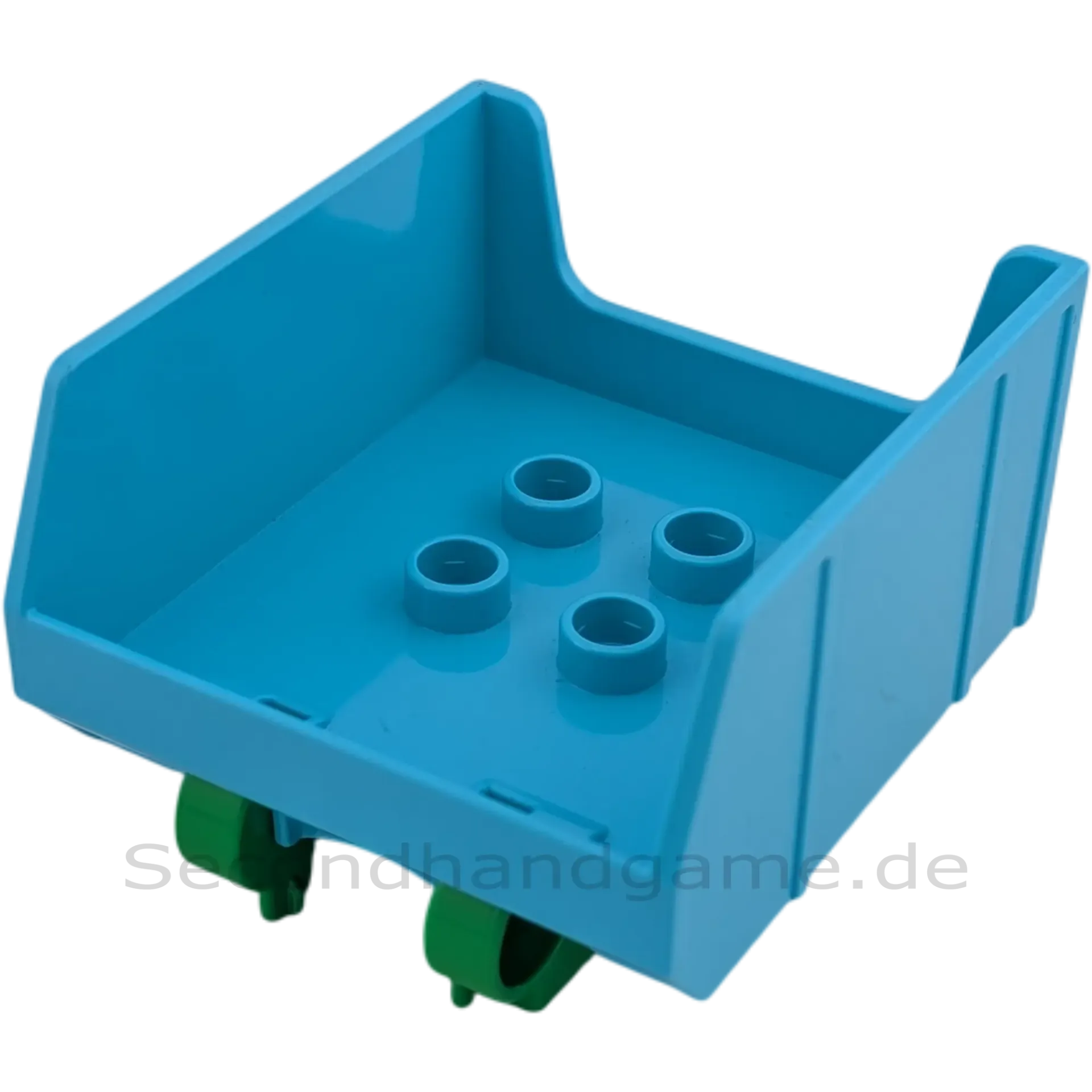 Lego Duplo 14084 Anhänger Aufsatz Azur mit Grün kippbar