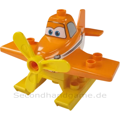 Lego Duplo Disney Cars Dusty Flugzeug auf Skiern
