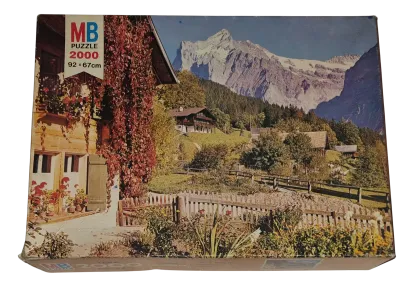 MB Puzzle 2000 Teile Magnum Serie 62532804 Grindelwald Schweiz