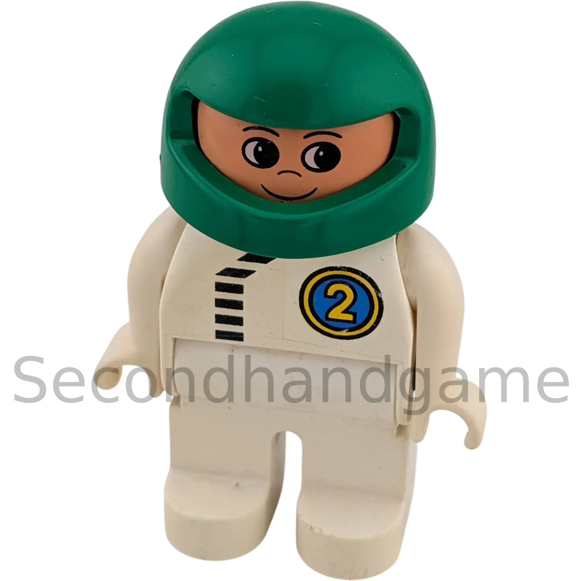 Lego Duplo Figur Mann 47394 Motorradfahrer Rennfahrer