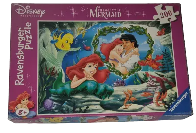 Ravensburger Puzzle The little Mermaid 200 Teile 127634 Verträumte Ariel