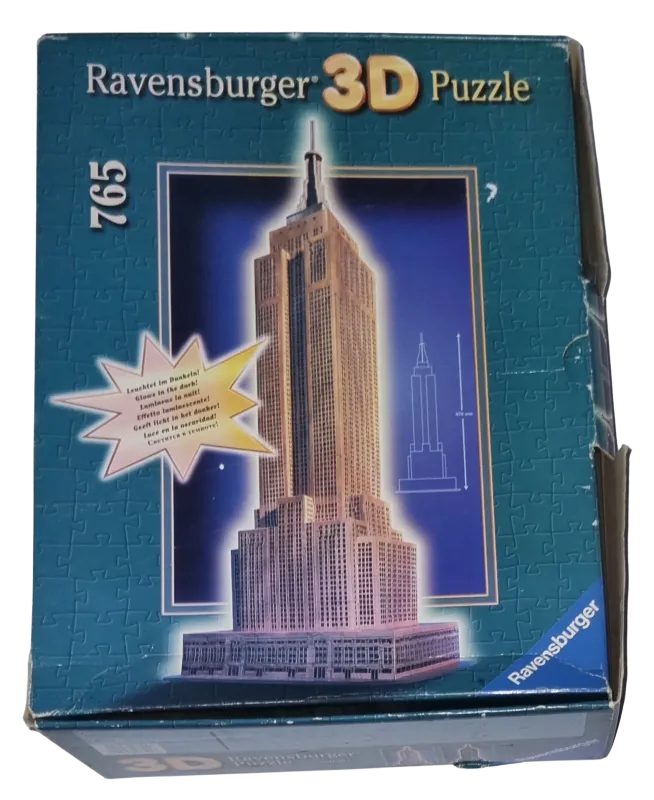 Ravensburger 3D Puzzle Brandenburger Tor 765 Teile 178957 Empire State Building