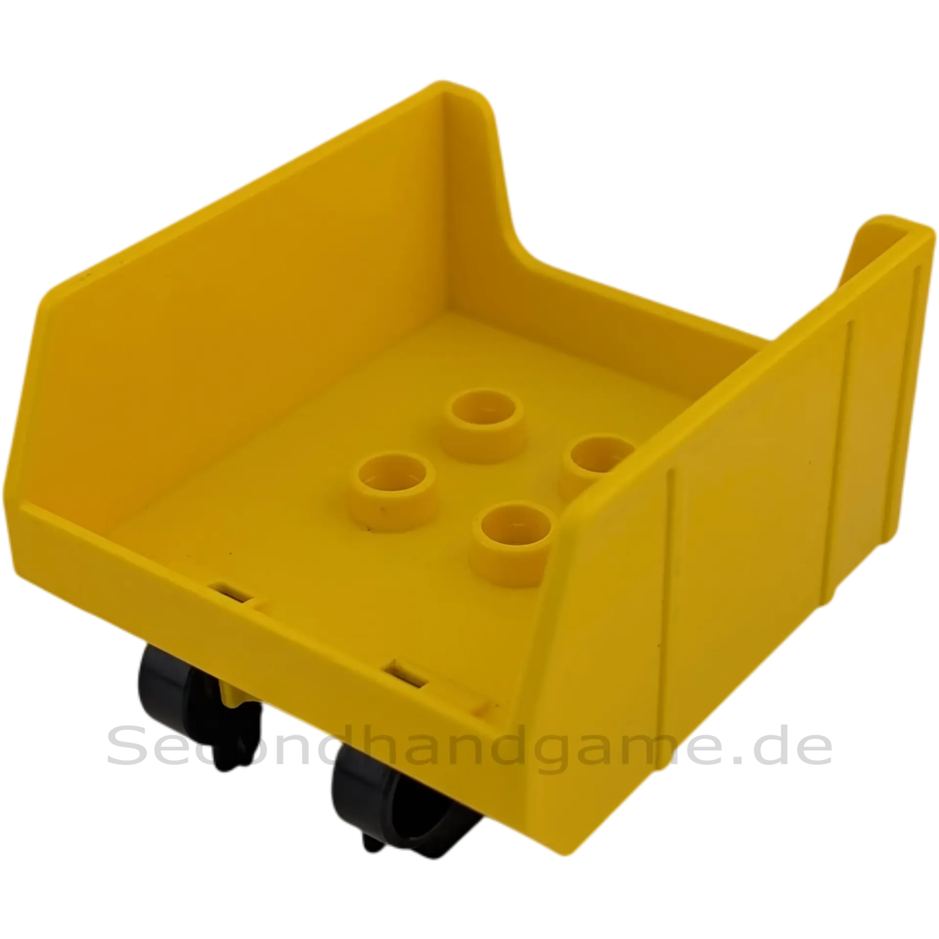 Lego Duplo 14094 + 13355 Anhänger Aufsatz Container Gelb Kippbar