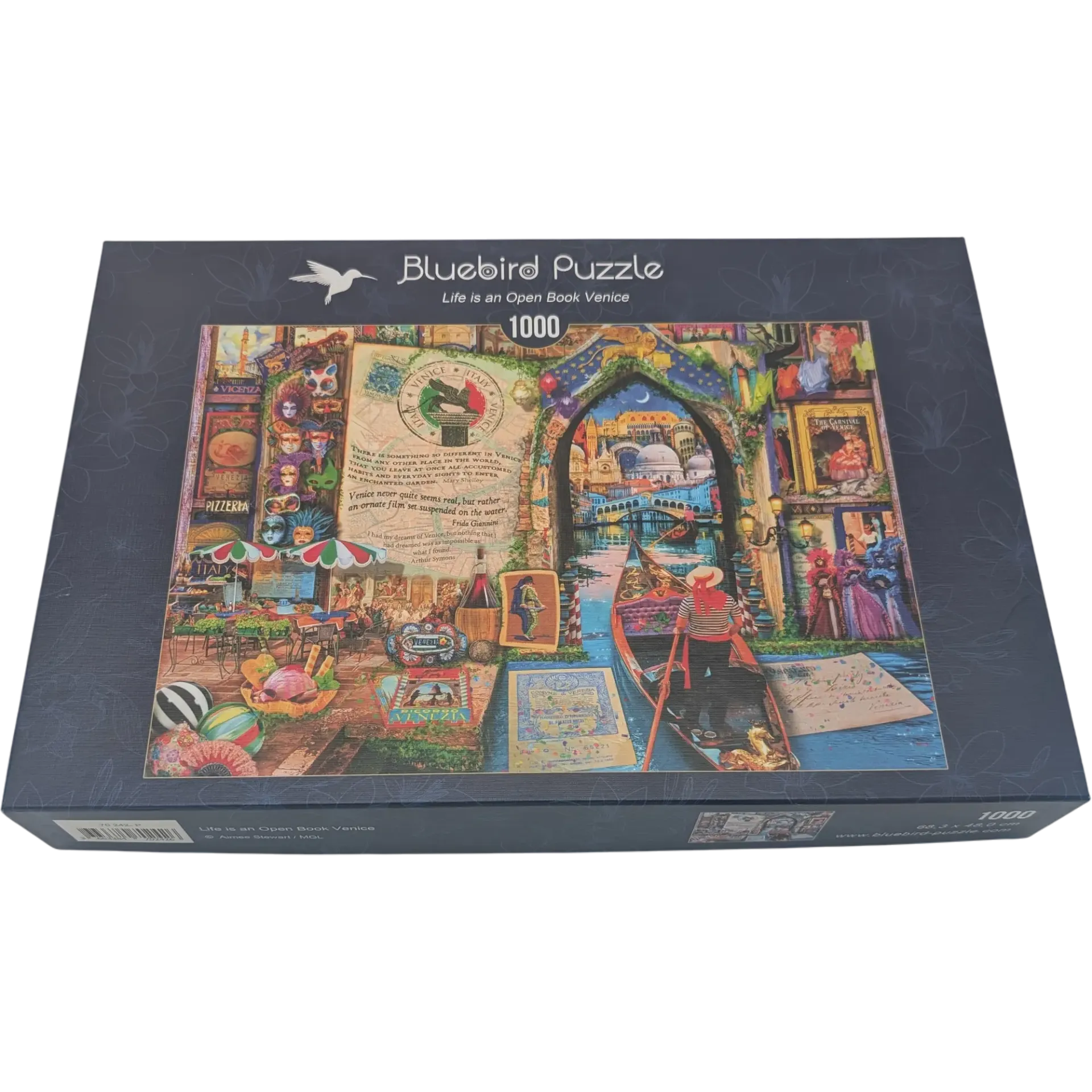 Art by Bluebird Puzzle 1000 Teile 70242 Life is an Open Book Venice