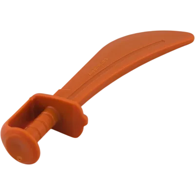 Lego Duplo 13880 Säbel Schwert Krummschwert Braunorange