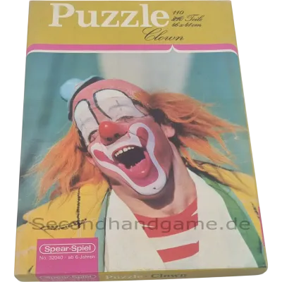 Spear-Spiel Puzzle Clown 110 Teile 32040, ab 6 Jahren
