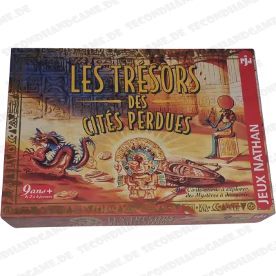 Jeux Nathan les tresors des cites perdues