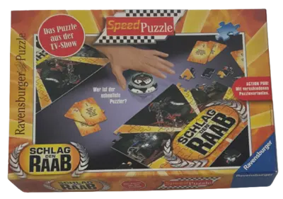 Ravensburger Speed Puzzle 151318 Schlag den Raab 2x 81 Teile