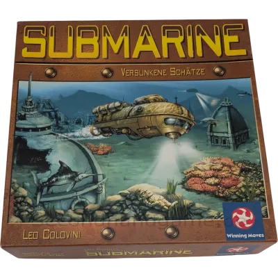 Winning Moves Brettspiel Submarine Versunkene Schätze 02027, ab 10 Jahren