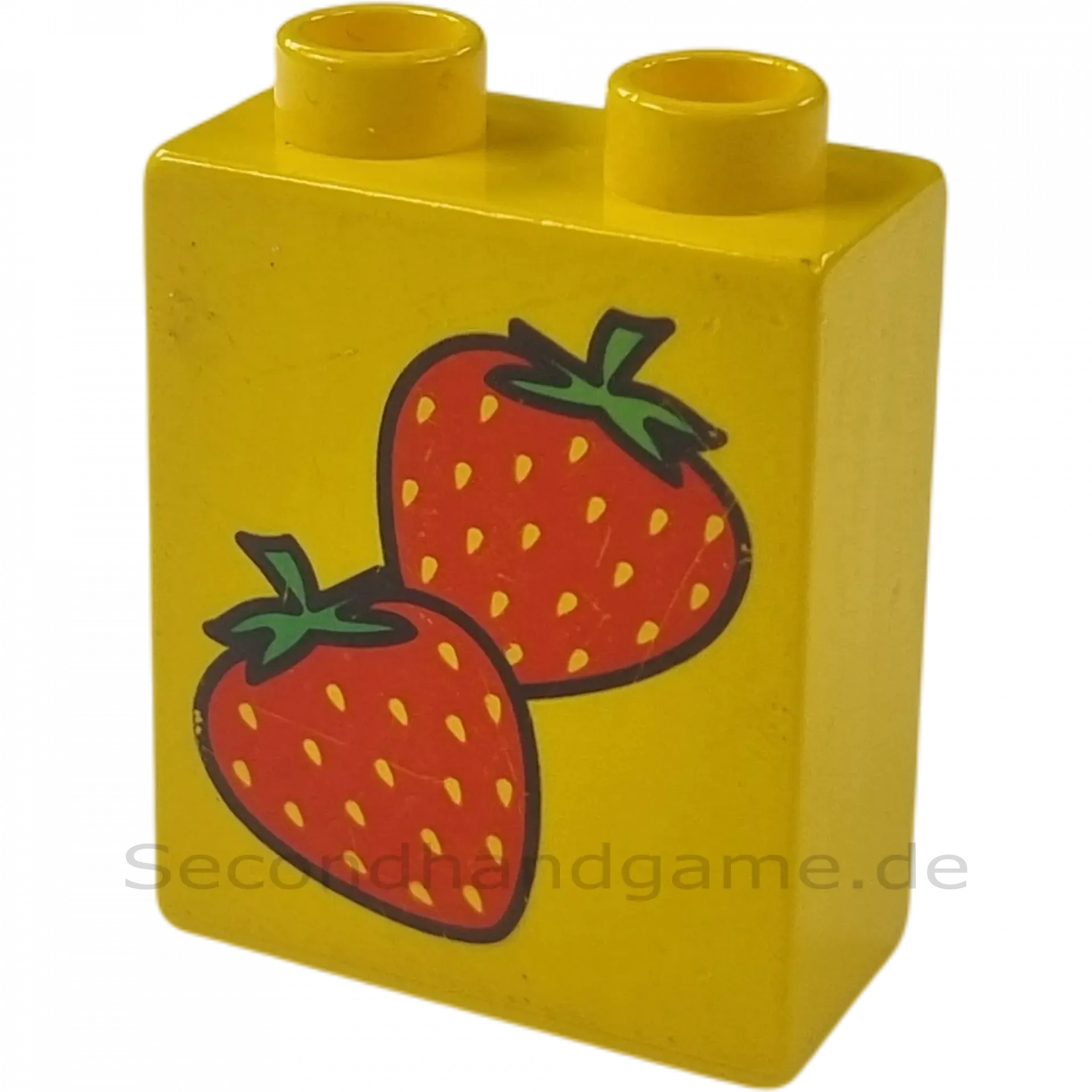 Lego Duplo 1x2 Stein Gelb Erdbeeren Obst