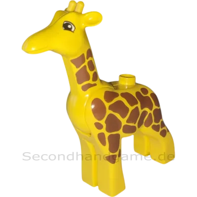 Lego Duplo Giraffe mit beweglichem Kopf Mittelgroß