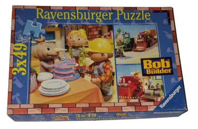Ravensburger Puzzle 3 x 49 Teile 092444 Bob's Freunde