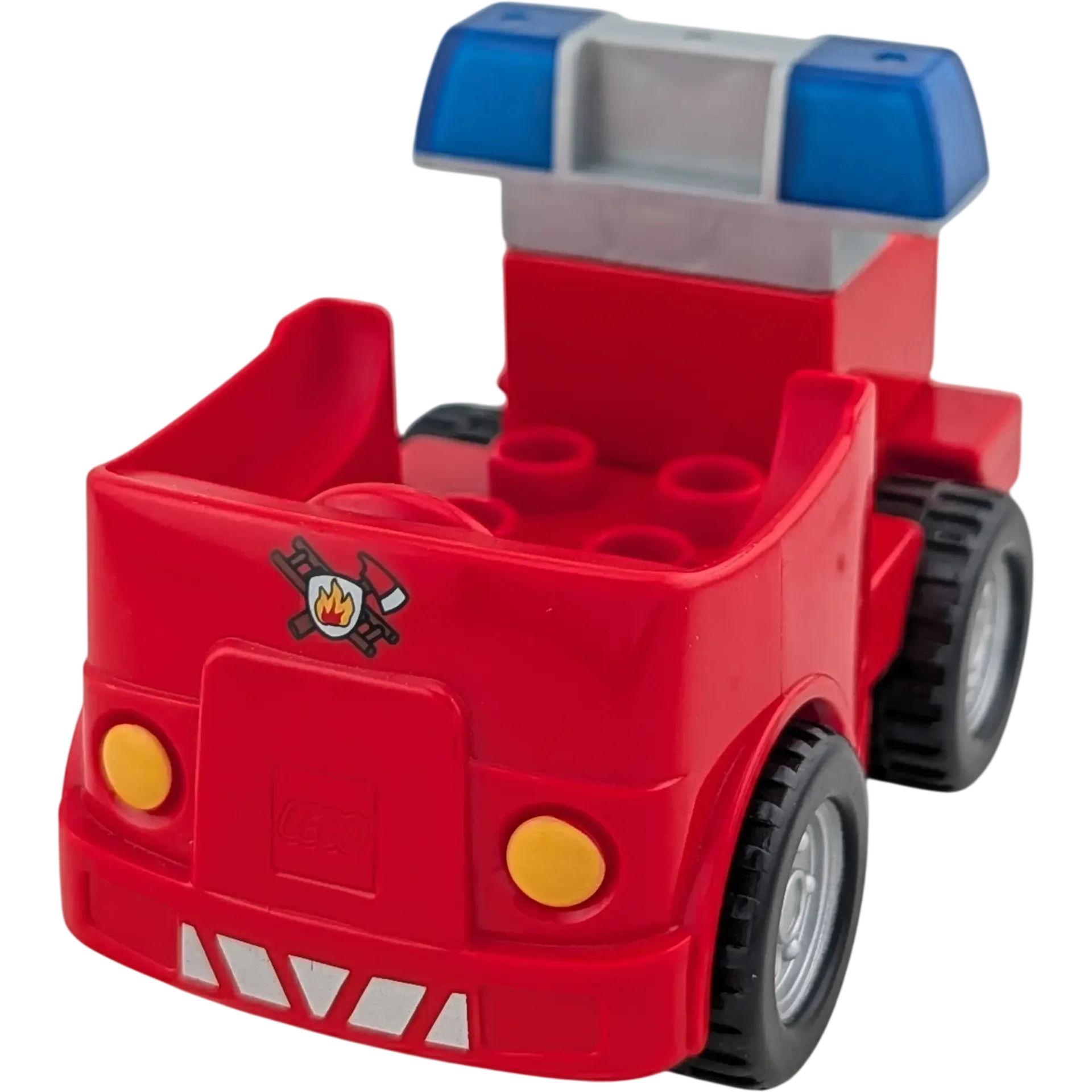 Lego Duplo Feuerwehrauto Klein mit Blaulicht