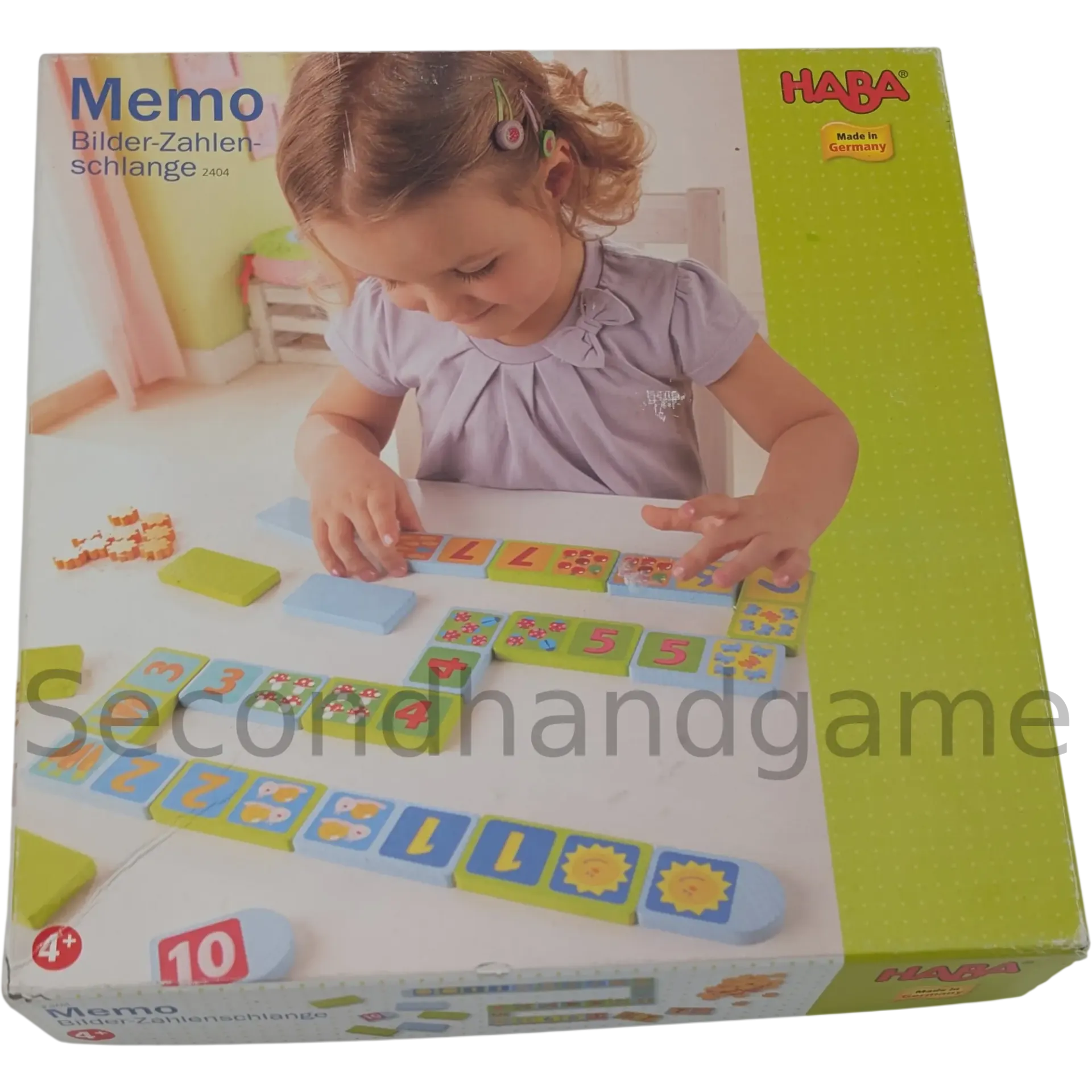 HABA Memo Bilder-Zahlenschlange 2404