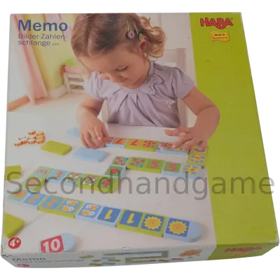 HABA Memo Bilder-Zahlenschlange 2404