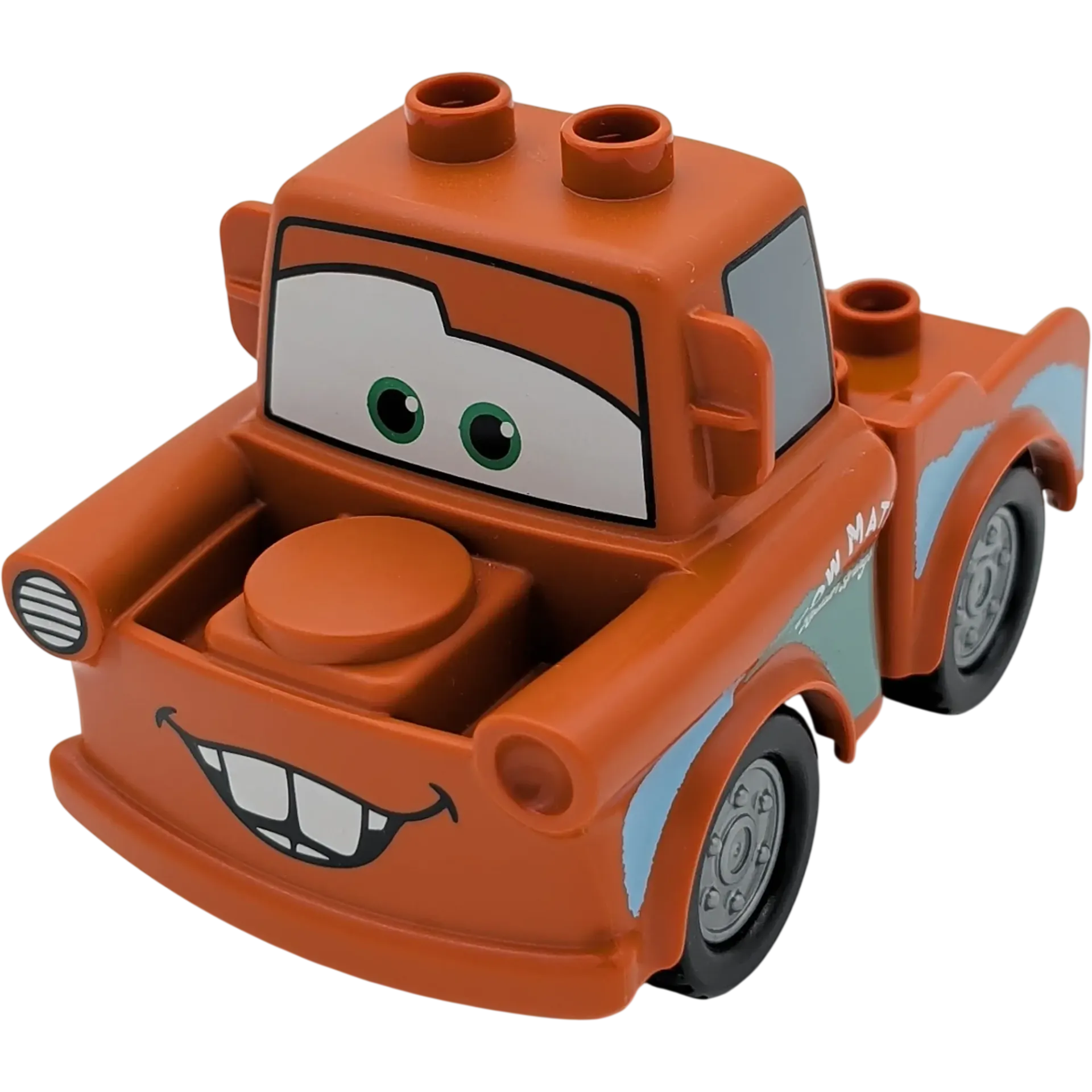 Lego Duplo Disney Cars Hooks Braunes Auto silberne Felgen