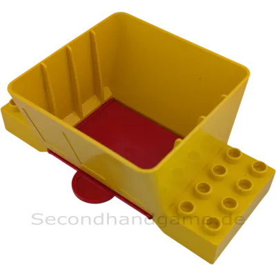 Lego Duplo Trichter Schütte mit Klappe 31025 Gelb Rot