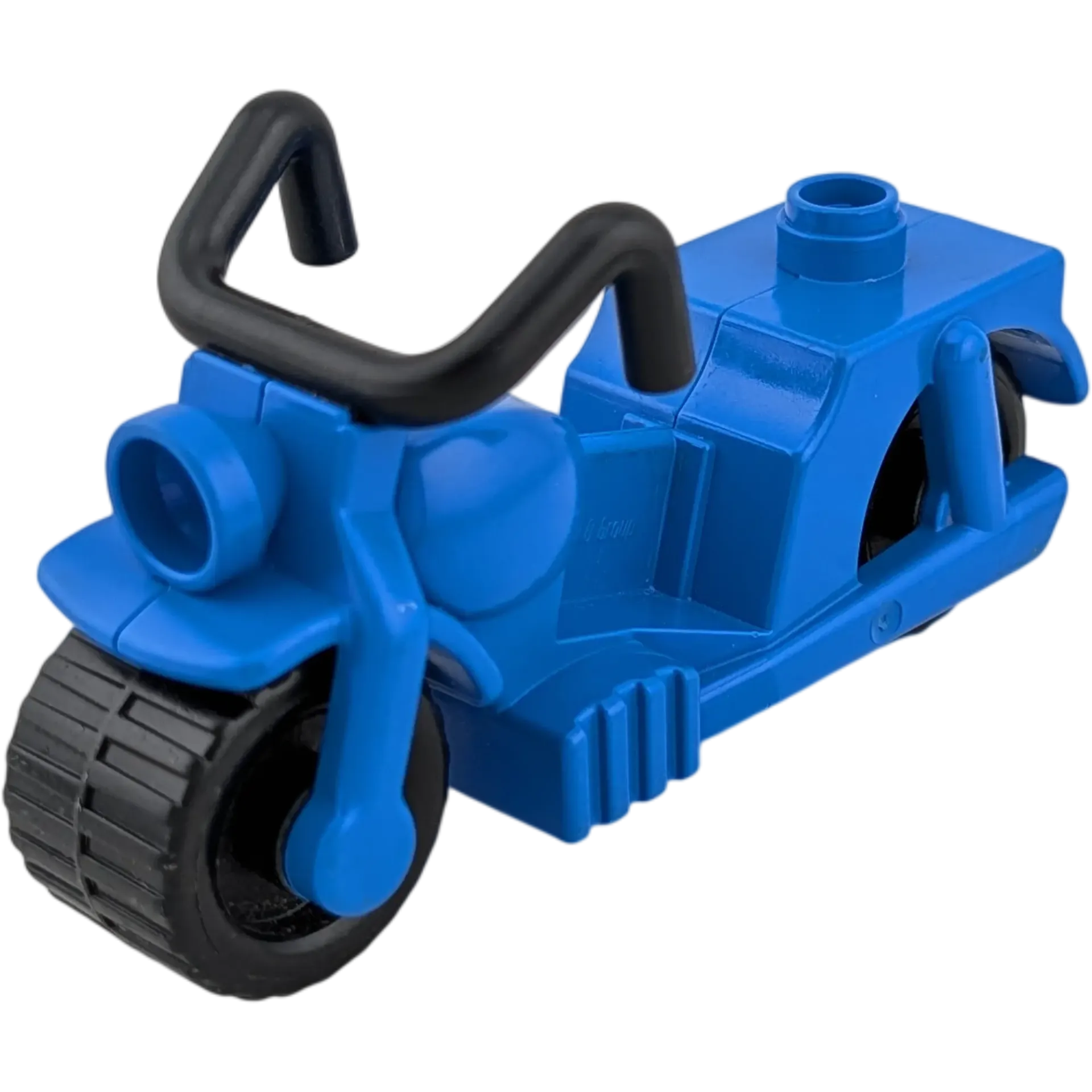 Lego Duplo Motorrad Mofa Blau