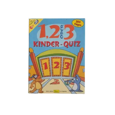 1, 2 oder 3 Kinder-Quiz