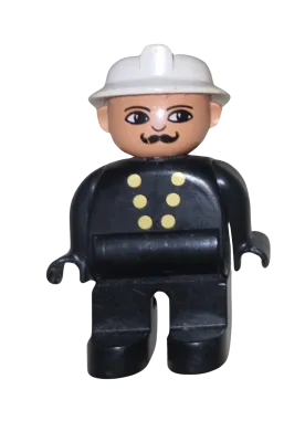 Lego Duplo Figur Feuerwehrmann 47394 Brandmeister B-Ware
