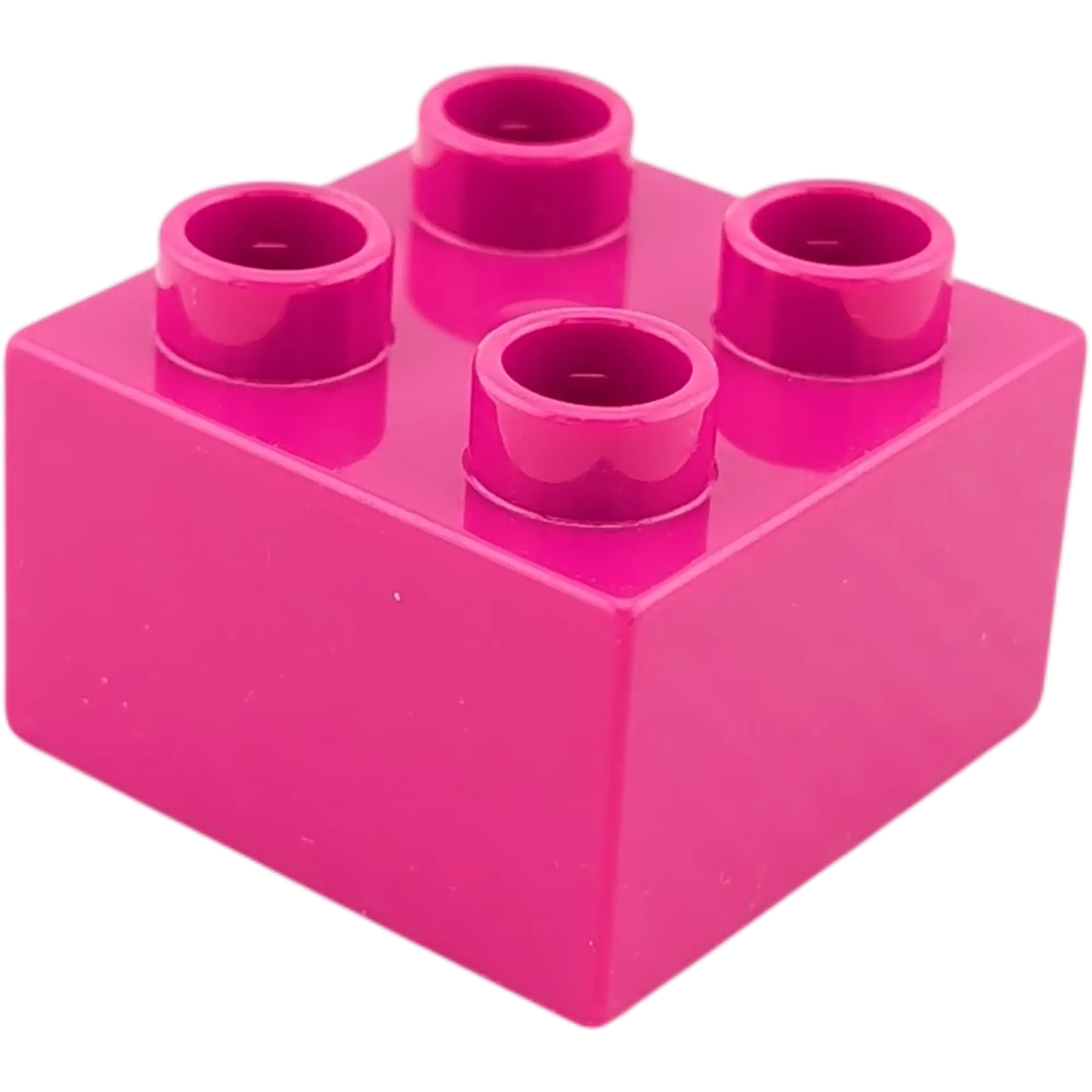 Lego Duplo 2x2 Stein 3437 Dunkelpink