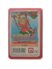 Nürberger Spiele Verlag So bleibe ich gesund Quartett