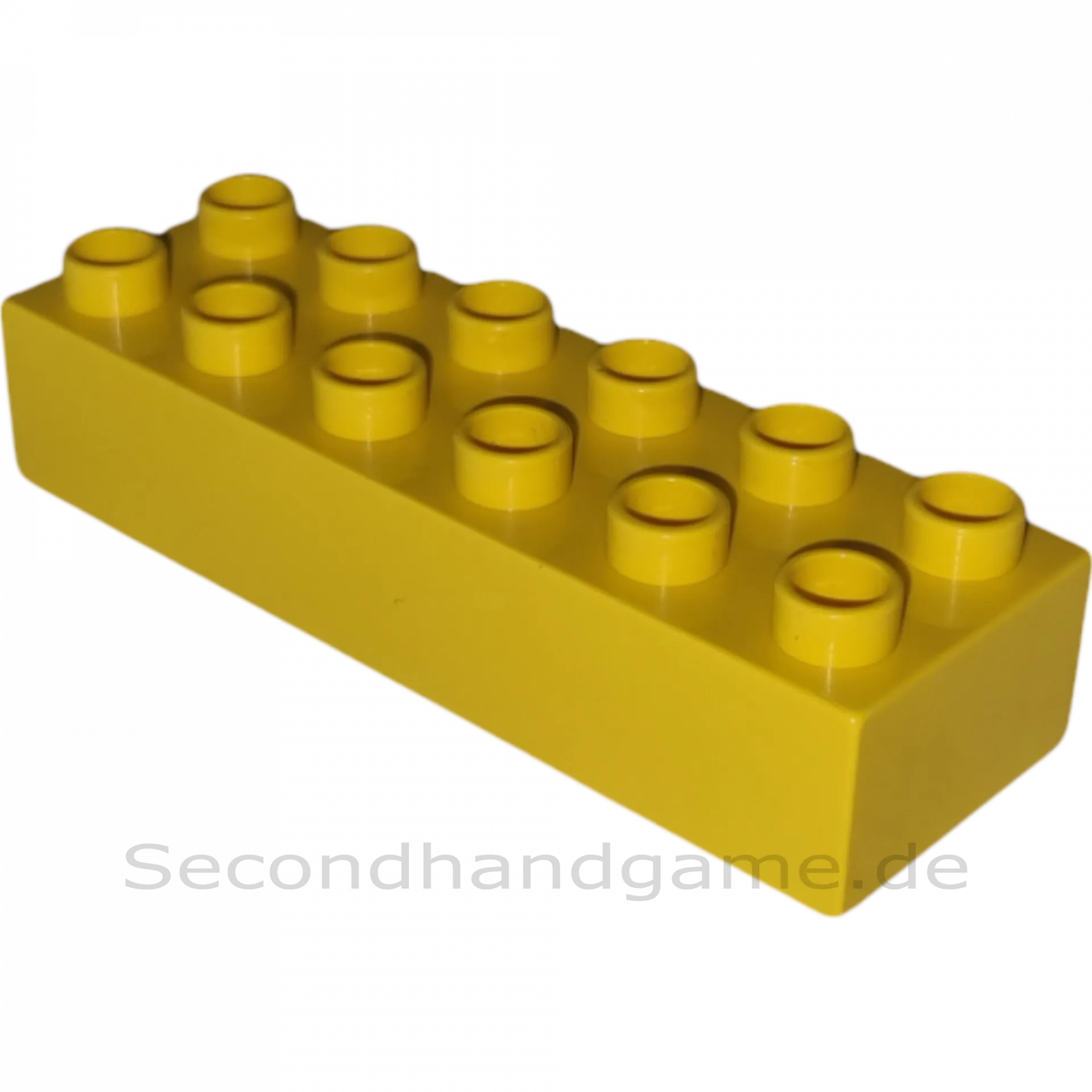 Lego Duplo 2300 Baustein 2x6 Gelb