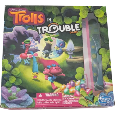 Hasbro Trolls in Pop-O-Matic Trouble Game B8441 englische Ausgabe