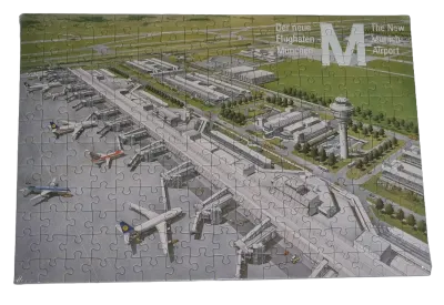 Der neue Flughafen München Puzzle 204 Teile
