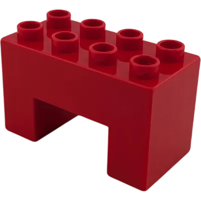Lego Duplo 2x4x2 Brücke Brückenstein 6394 Rot