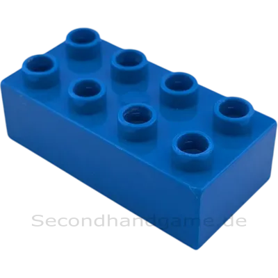 Lego Duplo 2x4 Baustein 3011 Dunkelblau