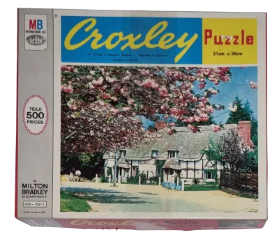 MB Croxley Puzzle 500 Teile 6253611 A Milton Bradley Company