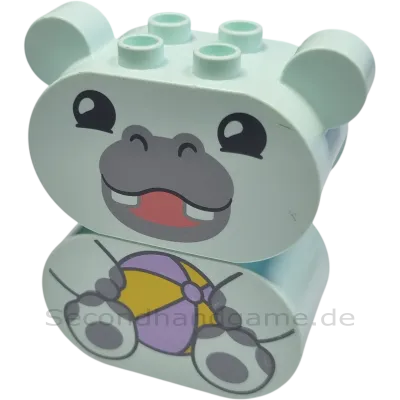 Lego Duplo Nilpferd mit Ball