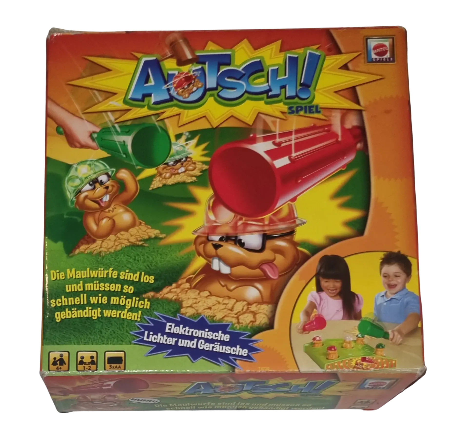 Mattel Autsch! Spiel Die Maulwürfe sind los