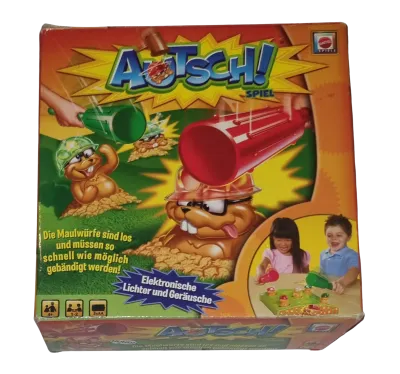 Mattel Autsch! Spiel Die Maulwürfe sind los