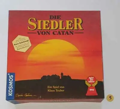 Kosmos Die Siedler von Catan Ersatzteile Zahl 5