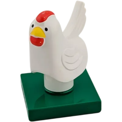 Lego Duplo Huhn Henne auf Platte