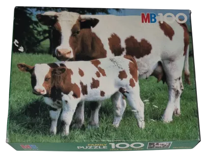 MB Family Puzzle 100 Teile 3497 Rinder