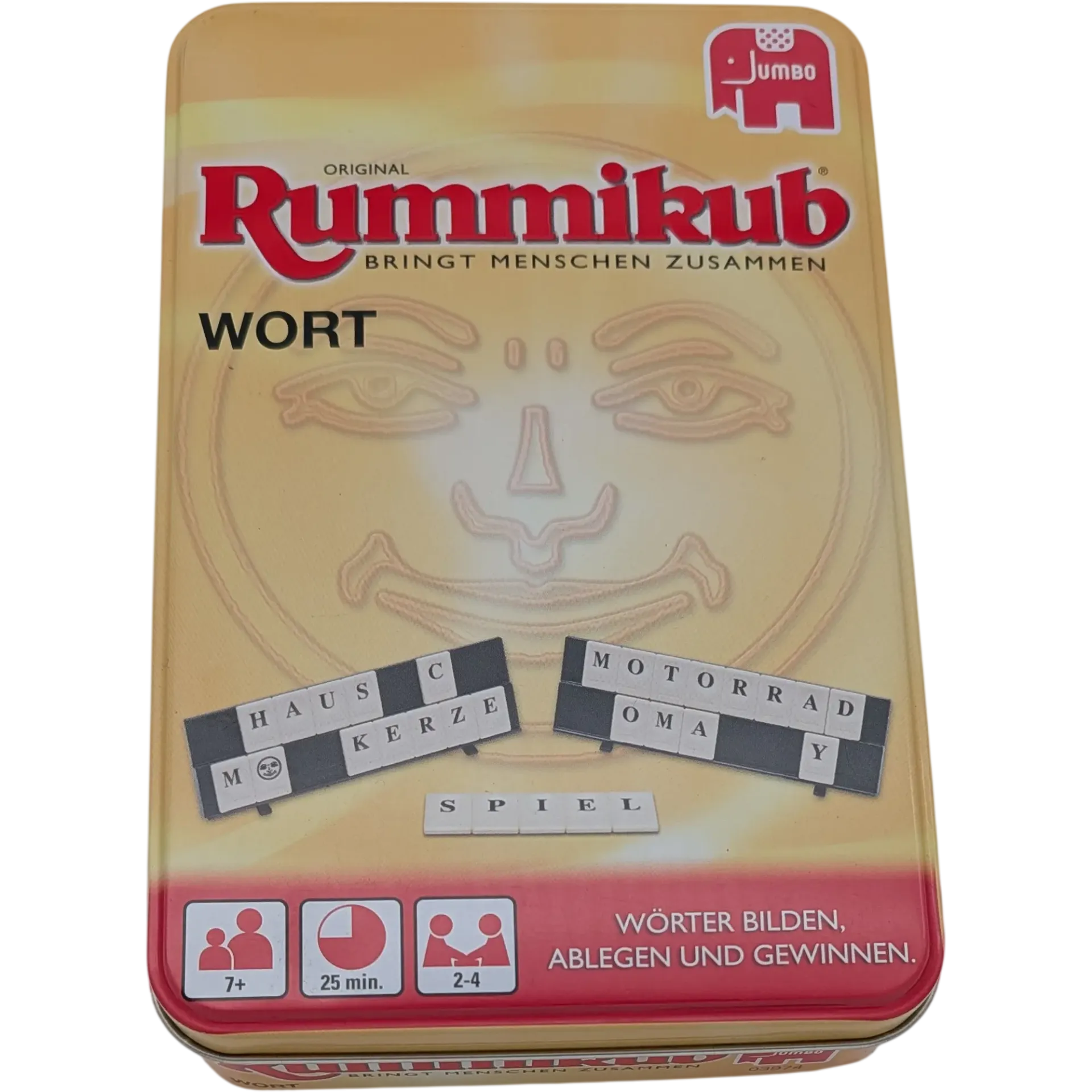 Jumbo Original Wort Rummikub in Metalldose 03974
